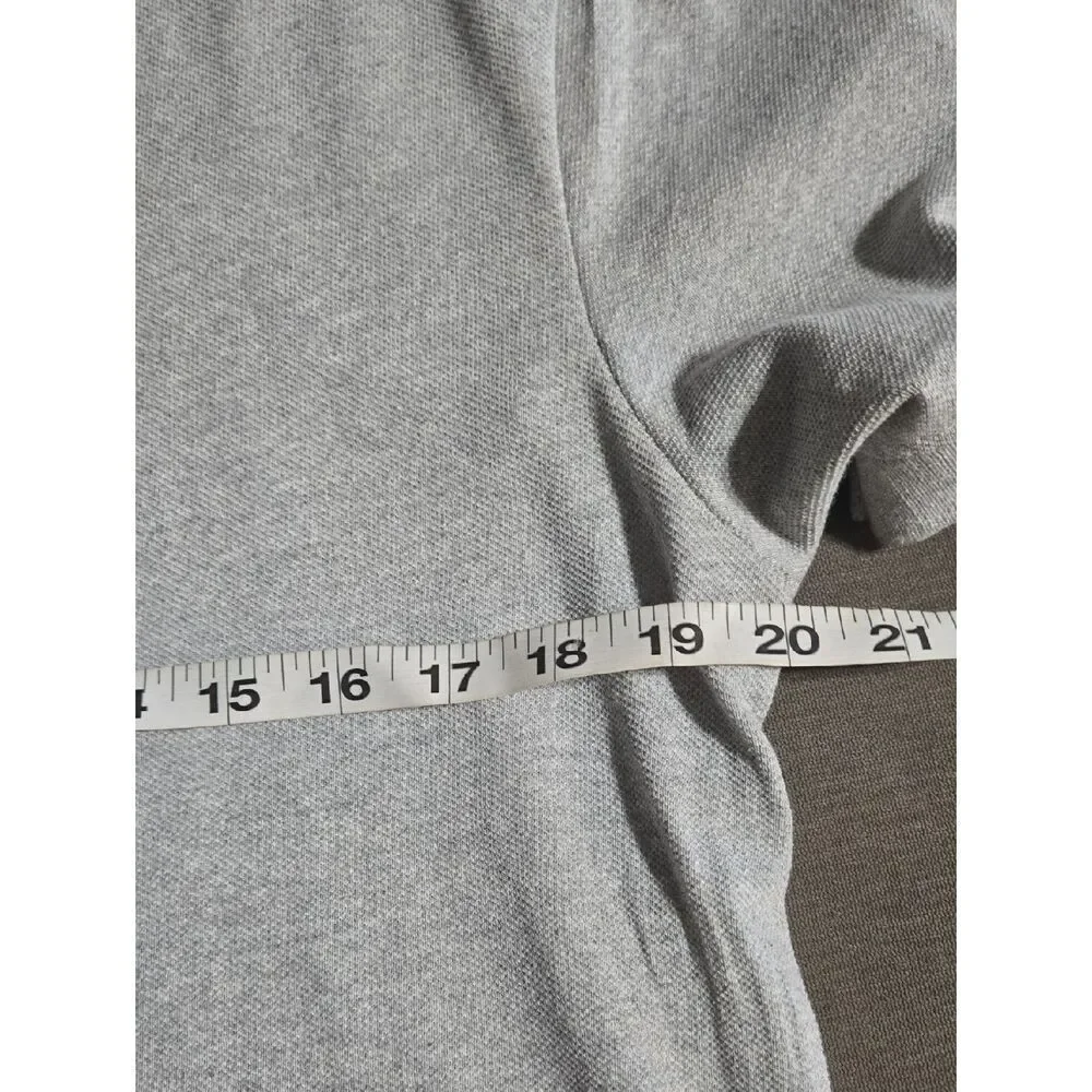Banana Republic Light Gray Short Sleeve Polo Shirt